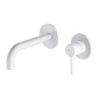 Omnires Y bateria umywalkowa podtynkowa wylewka 18,5 cm biały mat Y1215HWM