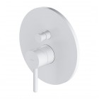 Omnires Y bateria wannowo-prysznicowa podtynkowa biały mat Y1235WM