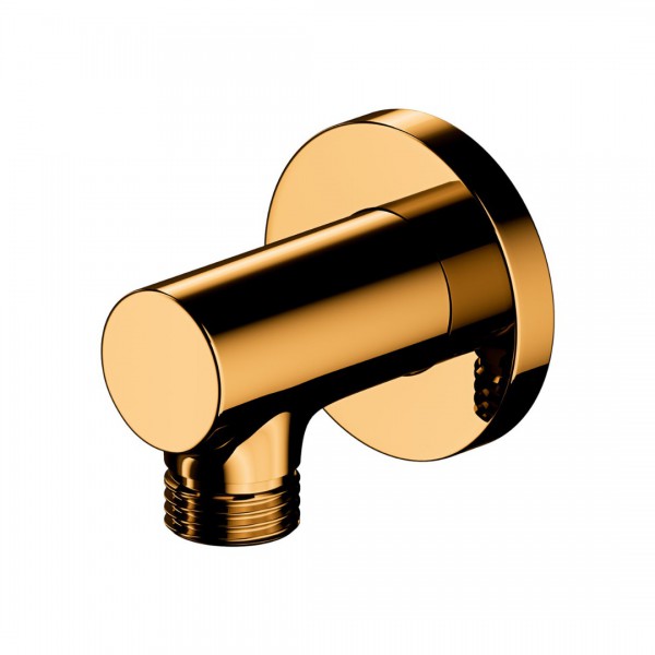 Omnires przyłącze kątowe złoty połysk S008GL