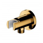 Omnires przyłącze kątowe z uchwytem złoty połysk 8873GL