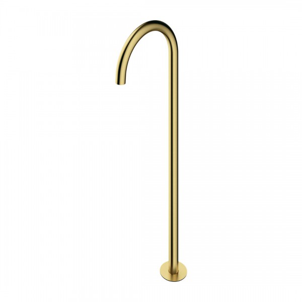 Omnires Y wylewka wannowa 24,5 cm mosiądz szczotkowany WWYBSB