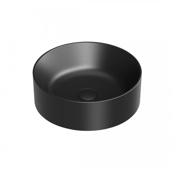 Catalano Zero umywalka nablatowa śr. 40 cm czarny mat 140TZENS
