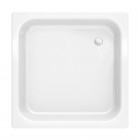 Roca Blues brodzik kwadratowy 90x90 cm stalowy biały A2B577E000