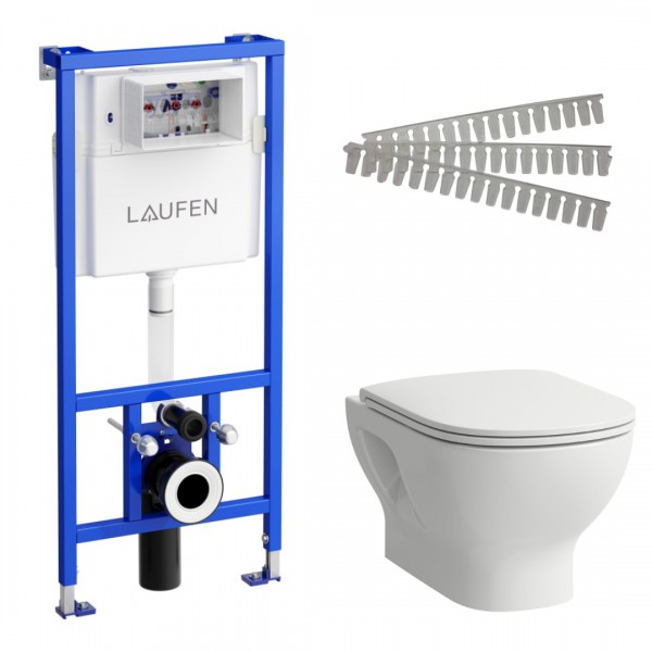 Laufen Lis Lua Basic zestaw podtynkowy 4w1 52039