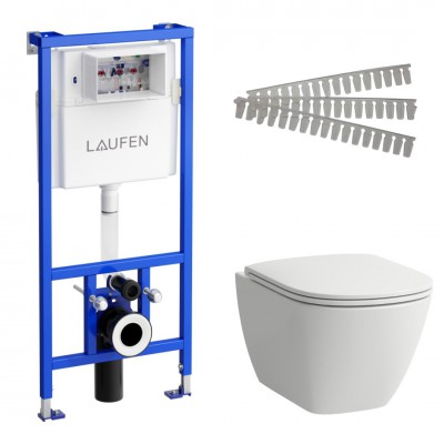 Laufen Lis Lua Advanced zestaw podtynkowy 4w1 52040
