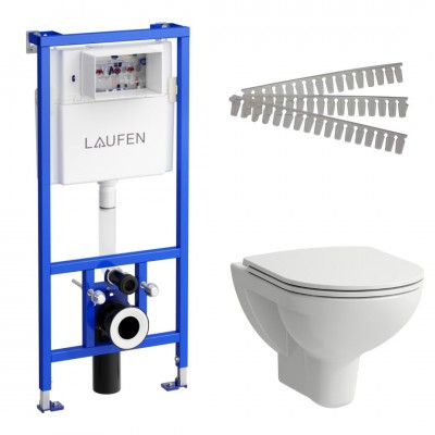 Laufen Lis Lua Pro B zestaw podtynkowy 4w1 52041 Laufen Lis Lua Pro B zestaw podtynkowy 4w1 52041