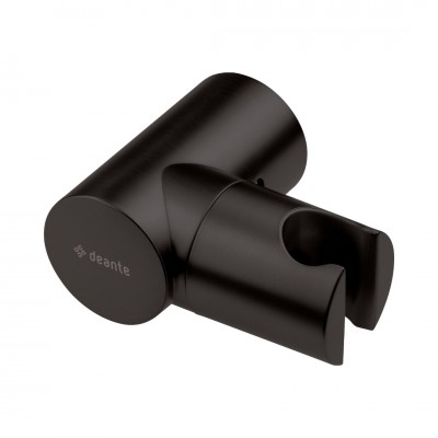 Deante Round uchwyt prysznicowy czarny mat ANO_N21U