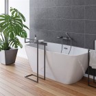 Deante Round uchwyt punktowy titanium ANR D21U