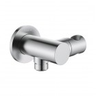 Deante Cascada przyłącze kątowe z uchwytem stal szczotkowana NAC_F57K