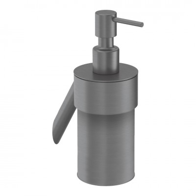 Deante Silia dozownik na mydło ścienny titanium ADI_D421 Deante Silia dozownik na mydło ścienny titanium ADI_D421