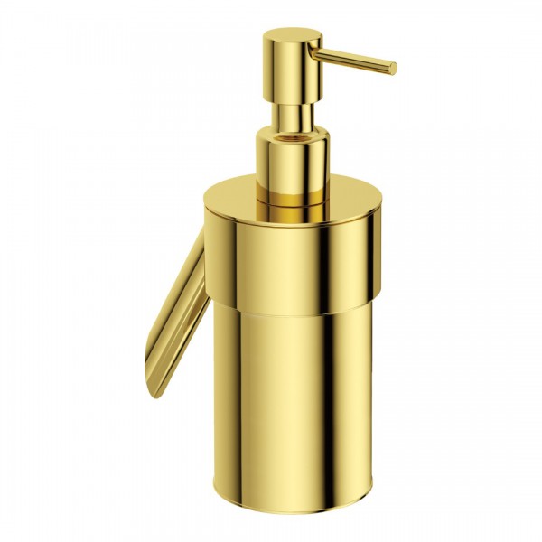 Deante Silia dozownik na mydło ścienny złoty połysk ADI_Z421