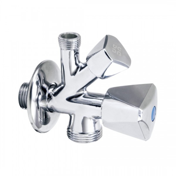 Deante zawór kombinowany chrom VFA_K624