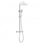 Deante zestaw prysznicowy ścienny termostatyczny chrom NAC_04OT