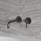 Omnires Y bateria umywalkowa podtynkowa wylewka 21,5 cm grafit Y1215HLGR