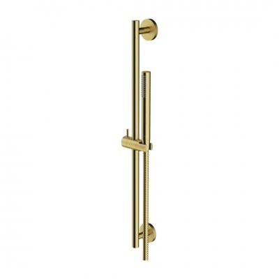 Omnires Microphone zestaw prysznicowy mosiądz szczotkowany MICROPHONE-SBSB