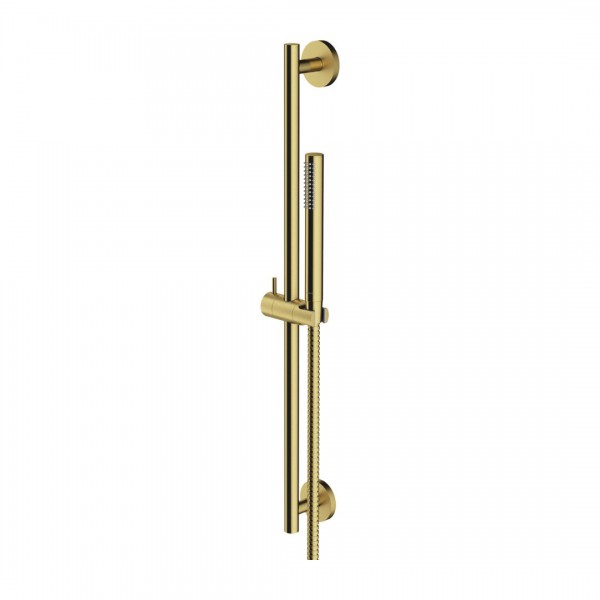 Omnires Microphone zestaw prysznicowy mosiądz szczotkowany MICROPHONE-SBSB