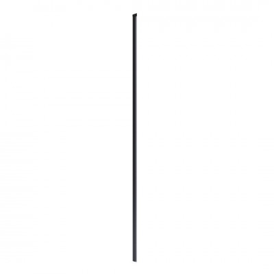 Roca Metropolis-N zestaw montażowy do kompletacji ścianki z drzwiami z polem stałym czarny mat AMP0320006