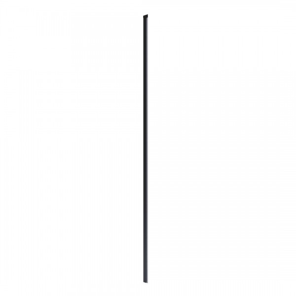 Roca Metropolis-N zestaw montażowy do kompletacji ścianki z drzwiami z polem stałym czarny mat AMP0320006