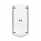 Roca Metropolis-N drzwi prysznicowe 80 cm czarny mat AMP0808016M