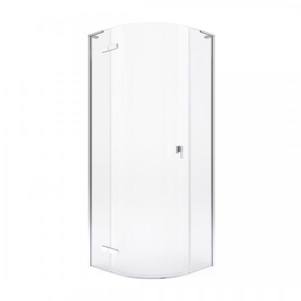 Roca Metropolis-N Rondo kabina prysznicowa półokrągła 80 cm chrom AMP1008012M