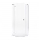 Roca Metropolis-N Rondo kabina prysznicowa półokrągła 80 cm chrom AMP1008012M