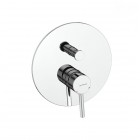 Oltens Molle kompletny zestaw prysznicowy podtynkowy deszczownica 22 cm chrom 36614100