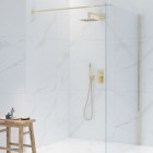 Oltens Gota kompletny zestaw prysznicowy podtynkowy deszczownica 30 cm złoty połysk 36604800