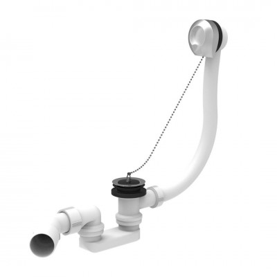 Roca przelew wannowy z syfonem z łańcuszkiem chrom VS35038C00SE00