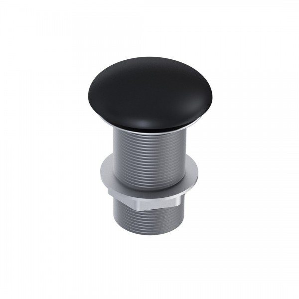 Elita Meble korek klik-klak do umywalki okrągły ceramiczny czarny mat 167958