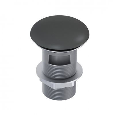 Elita Meble korek klik klak do umywalki okrągły ceramiczny antracyt mat 169454