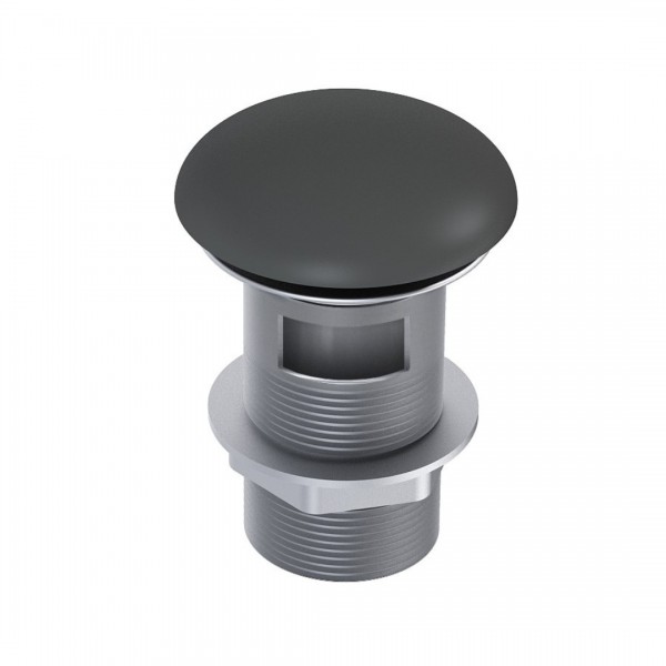 Elita Meble korek klik klak do umywalki okrągły ceramiczny antracyt mat 169454