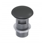 Elita Meble korek klik klak do umywalki okrągły ceramiczny antracyt mat 169454