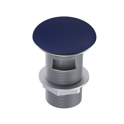 Elita Meble korek klik klak do umywalki okrągły ceramiczny granatowy 169459