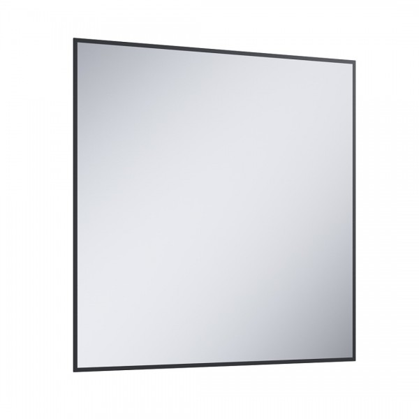 Elita Meble Sharon Square lustro LED 80x80 cm czarny mat 169516