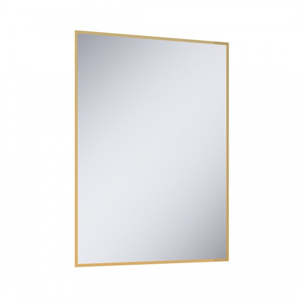 Elita Meble Sharon Square lustro LED 60x80 cm złote 169519