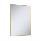 Elita Meble Sharon Square lustro LED 60x80 cm złote 169519