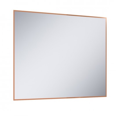 Elita Meble Sharon Square lustro LED 100x80 cm złoto różowe 169525