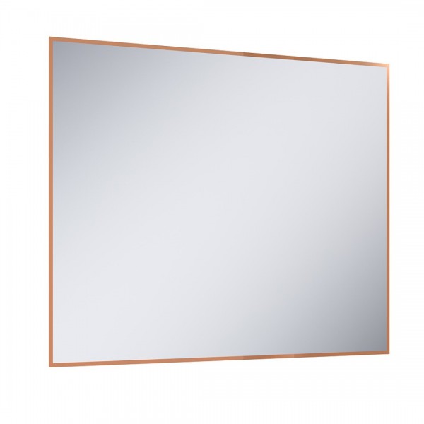 Elita Meble Sharon Square lustro LED 100x80 cm złoto różowe 169525