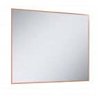 Elita Meble Sharon Square lustro LED 100x80 cm złoto różowe 169525