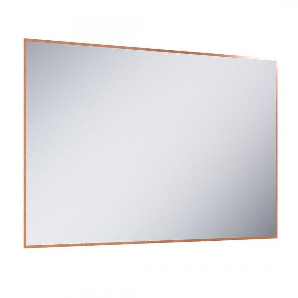 Elita Meble Sharon Square lustro LED 120x80 cm złoto różowe 169526