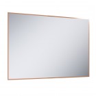 Elita Meble Sharon Square lustro LED 120x80 cm złoto różowe 169526