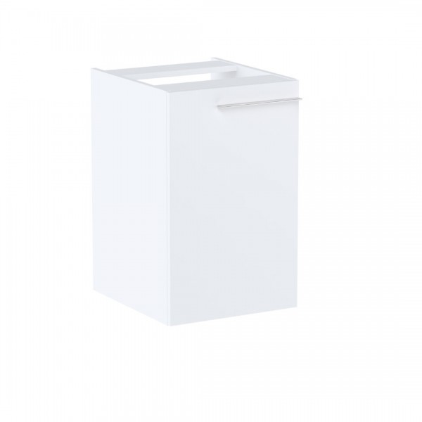 Roca Ella kontener 40 cm wiszący z koszem cargo biały mat A857774529