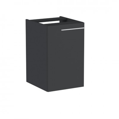 Roca Ella kontener 40 cm wiszący z koszem cargo onyks mat A857774531