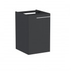 Roca Ella kontener 40 cm wiszący z koszem cargo onyks mat A857774531