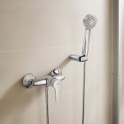 Roca Arola bateria prysznicowa z zestawem natryskowym chrom A5A206AC0K