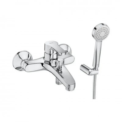 Roca Arola bateria wannowa z zestawem natryskowym chrom A5A0A6AC0K