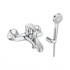 Roca Arola bateria wannowa z zestawem natryskowym chrom A5A0A6AC0K