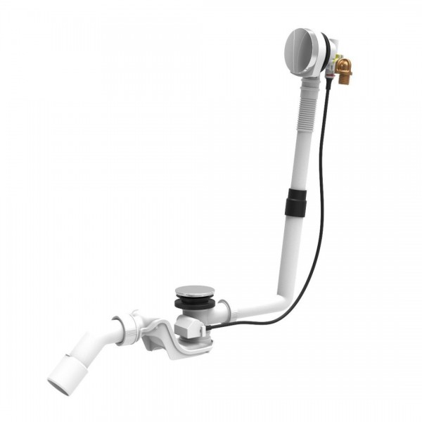 Roca przelew wannowy z napełnianiem z syfonem chrom VS35327C000E00