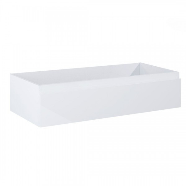 Oltens Vernal szafka 100 cm podumywalkowa wisząca biały połysk 60011000