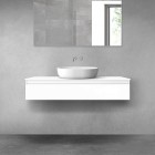 Oltens Vernal szafka 120 cm podumywalkowa wisząca biały połysk 60012000